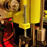 Small Adjustable Z-stop for Geeetech Prusa I3X (acrylic) 3D Printing 105203