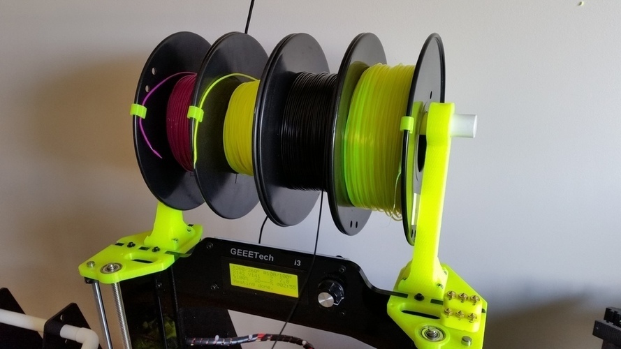 Filament Stand for Geeetech Prusa I3X Acrylic 3D Print 105204