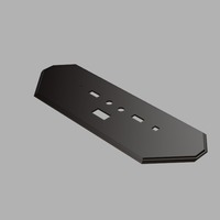 Small MasterCase 5 I/O Panel Faceplates 3D Printing 105227
