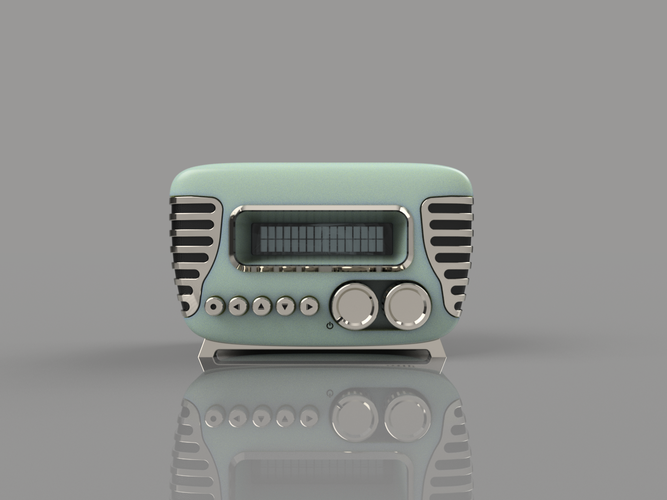 Mini Vintage Internet Radio 3D Print 105416