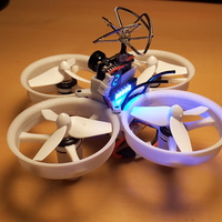 Small Tiny whoop 68mm  polycarbonate cross fashion 3D Printing 105490