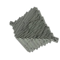 Small Step Pyramid Necklace  3D Printing 10552