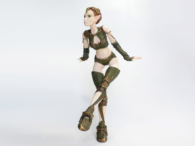 Jointed Doll "Lantea" 3D Print 105684 Jointed Doll "Lantea" 3D Print 105684