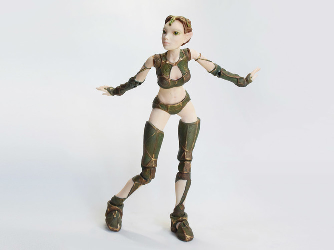 Jointed Doll "Lantea" 3D Print 105692 Jointed Doll "Lantea" 3D Print 105692