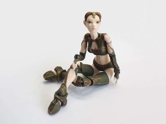 Jointed Doll "Lantea" 3D Print 105693 Jointed Doll "Lantea" 3D Print 105693