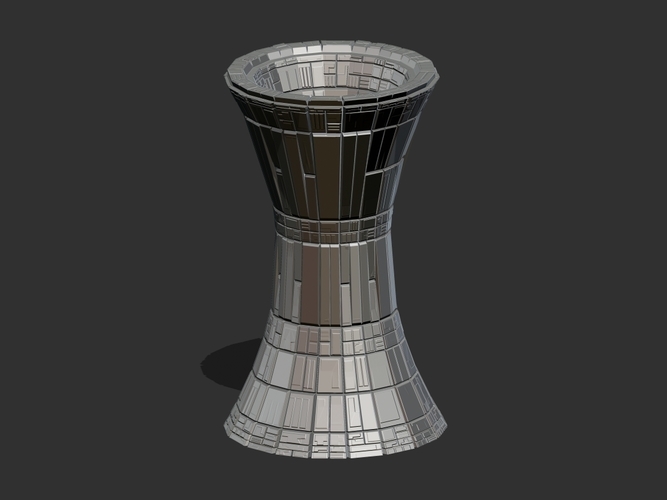 Sci Fi Vase 3D Print 105719