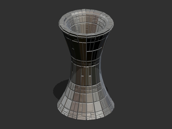 Sci Fi Vase 3D Print 105720