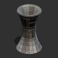Small Sci Fi Vase 3D Printing 105720