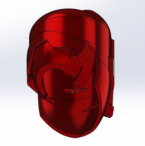 IronMan Lit up Helmet 3D Print 106006