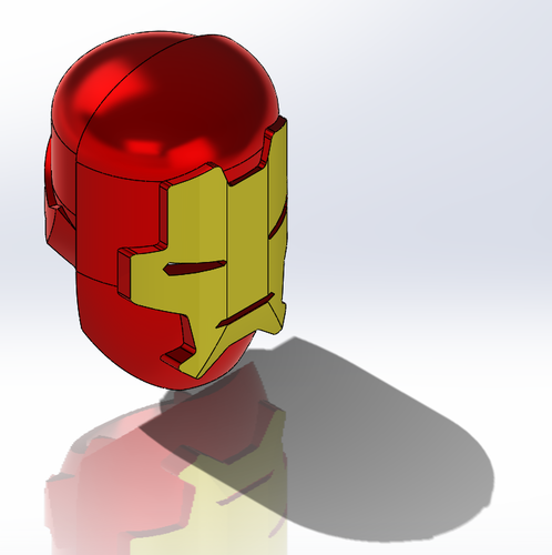 IronMan Lit up Helmet 3D Print 106007
