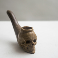 Small Skull Pipe 3D Printing 106227
