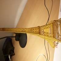 Small Easy printable Eiffel Tower 3D Printing 106330