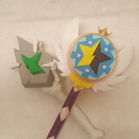 Small Star Vs. the Forces of Evil Magic Wands 3D Printing 106356