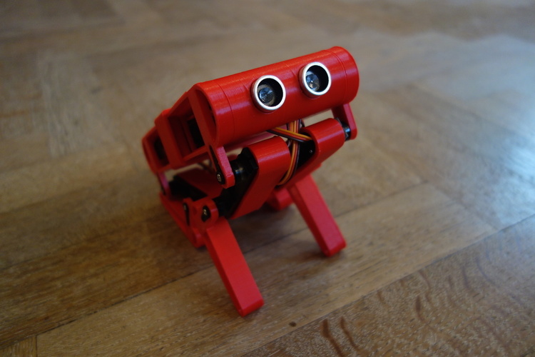 Quadruped Robot 3D Print 106539