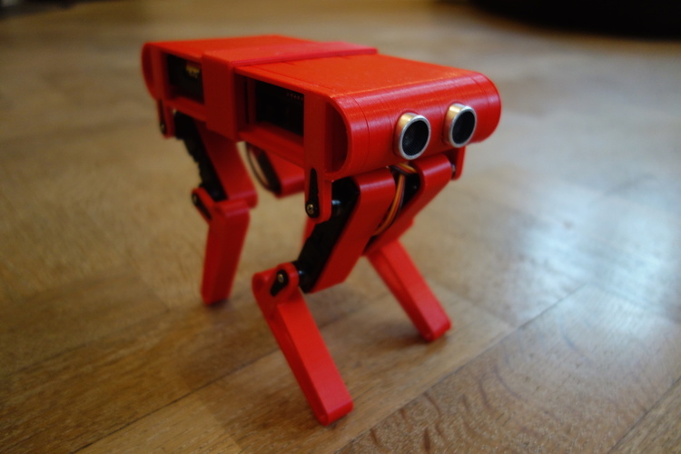 Quadruped Robot 3D Print 106540