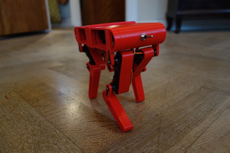 Quadruped Robot 3D Print 106541