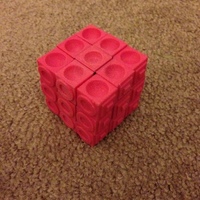 Small Rubiks cube for the blind (using original Rubiks core) 3D Printing 106601