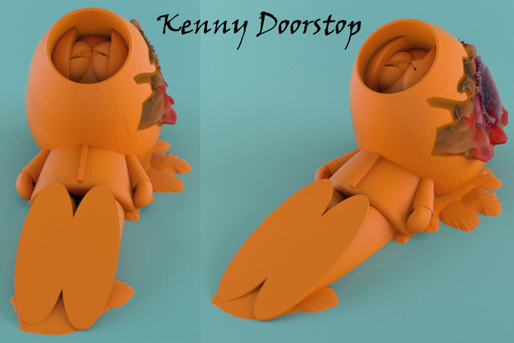 Kenny Doorstop 3D Print 106705