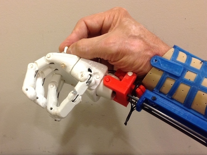 Prosthetic Hand for designers to experience 3D Print 106865
