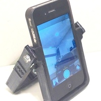 Small HandleStand for iPhone 3D Printing 106894
