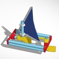 Small Straw-Cat Sailboat 3D Printing 106906