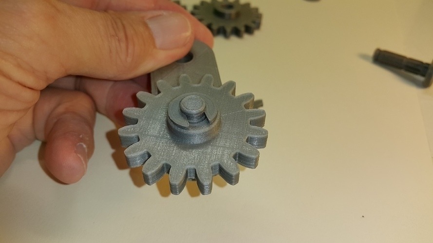 Gears 4 -Engrenages -4 3D Print 107101