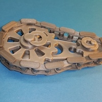 Small Gears rotating system - Chaîne pignons - 3D Printing 107105