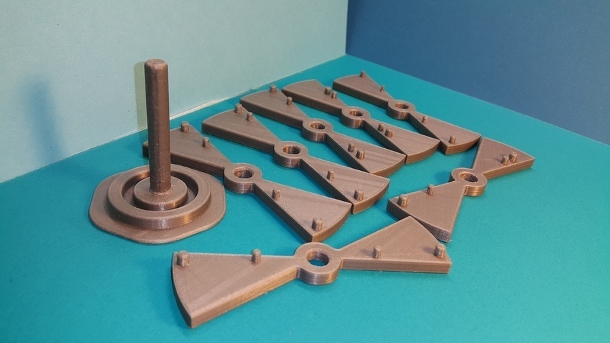 Escalier de Chambord - Puzzle - Staircase Chambord 3D Print 107201