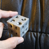 Small Puzzle "ALIEN2" - very hard 3D Printing 107373