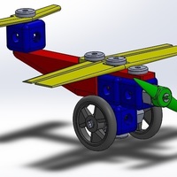 Small Plane puzzle 3D Printing 107538