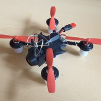 Small Micro Quad-racer 2S 90mm polycarbonate 3D Printing 107945