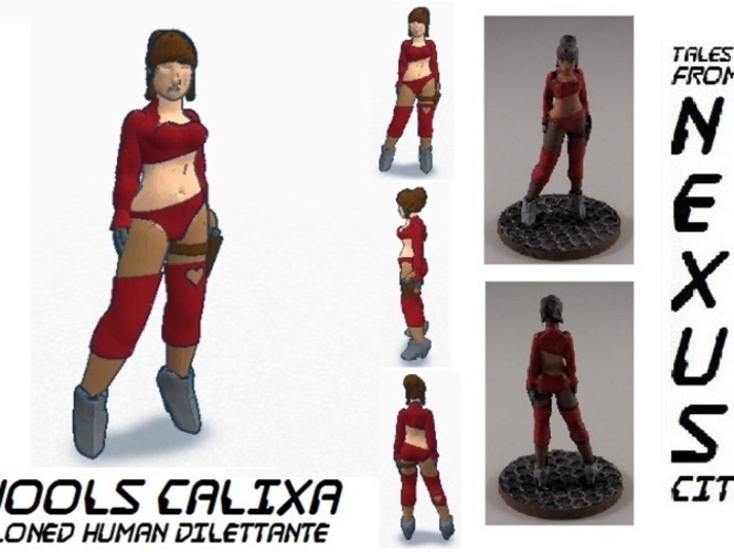 Jools Calixa, Cloned Human Dilettante 3D Print 1080