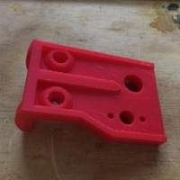 Small Z axis rod/screw Mount #2 (modded) Max Micron and other Prusa i3 3D Printing 108086