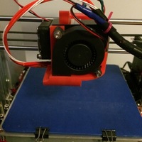 Small Modified Parts Fan Shroud - Max Micron and other Prusa i3 3D Printing 108092