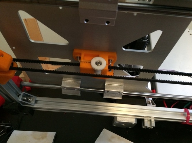 Adjustable tension carriage (Max Micron and other Prusa i3) 3D Print 108167