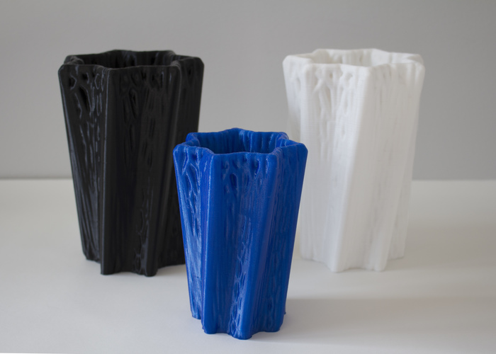 Voronoi Web Vase 3D Print 108249