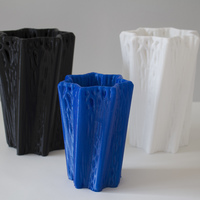Small Voronoi Web Vase 3D Printing 108249