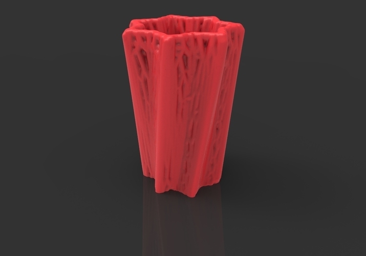 Voronoi Web Vase 3D Print 108250