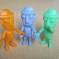 Small 3D Jointed Character " Doldori" 3D Printing 108365