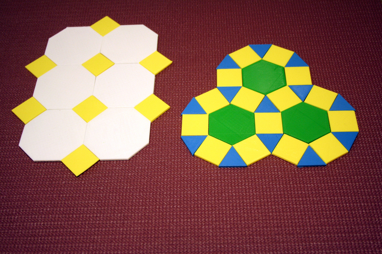 Tessellations, hands-on math 3D Print 108542