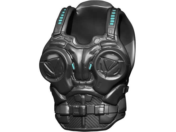 JD Fenix (Gears of War 4) Armor 3D Print 108584