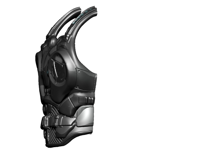 JD Fenix (Gears of War 4) Armor 3D Print 108588