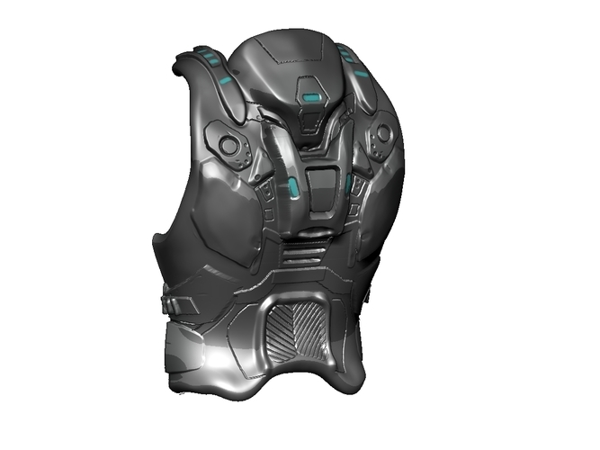 JD Fenix (Gears of War 4) Armor 3D Print 108589