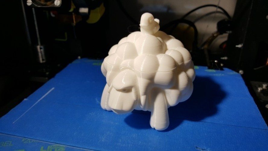 Angry Sheep 3D Print 108821