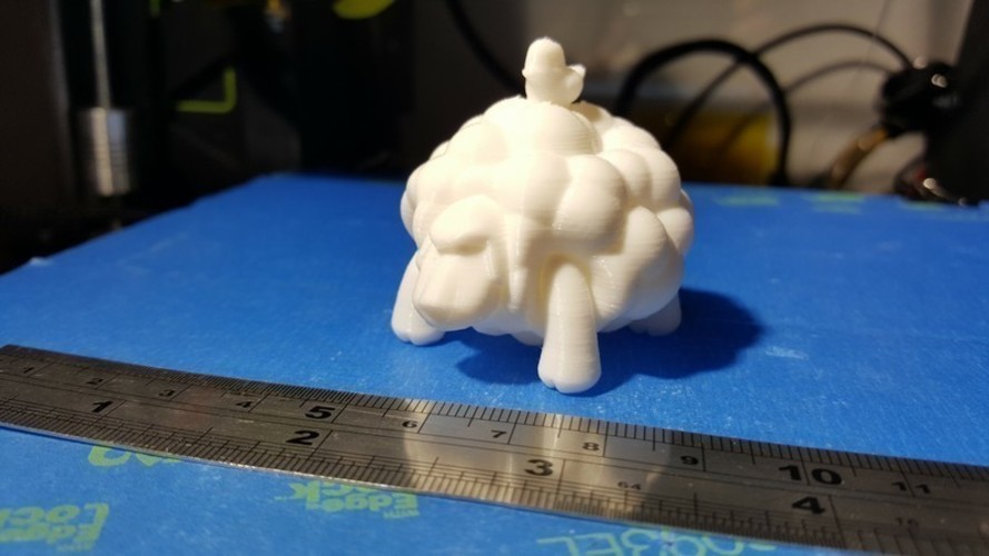 Angry Sheep 3D Print 108828