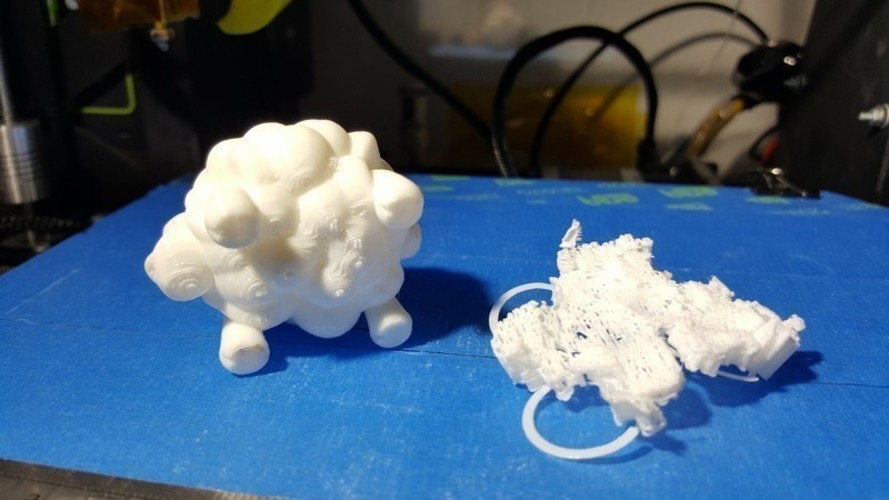 Angry Sheep 3D Print 108829