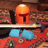 Small Zelda Master Sword and custom Armour   3D Printing 108893