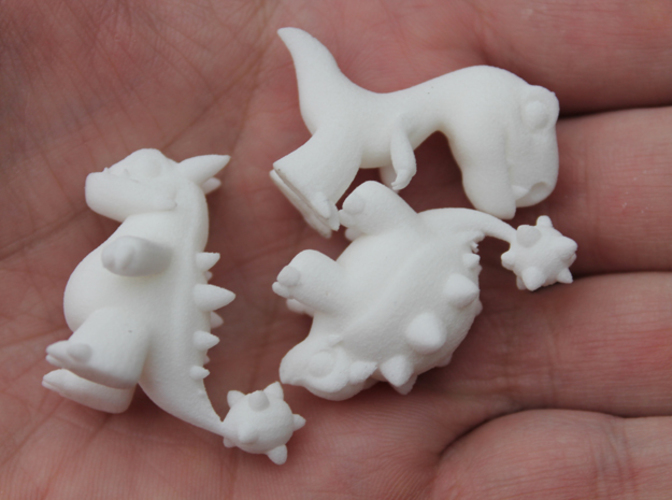Genetic Mix Dinosaur 3D Print 10923