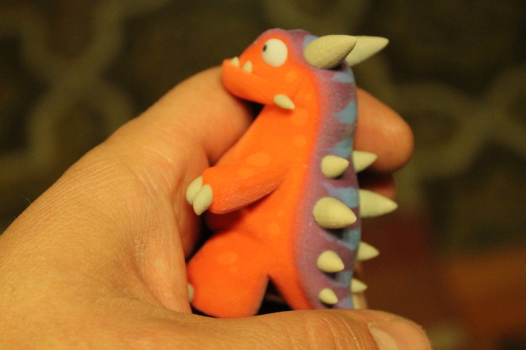 Genetic Mix Dinosaur 3D Print 10924