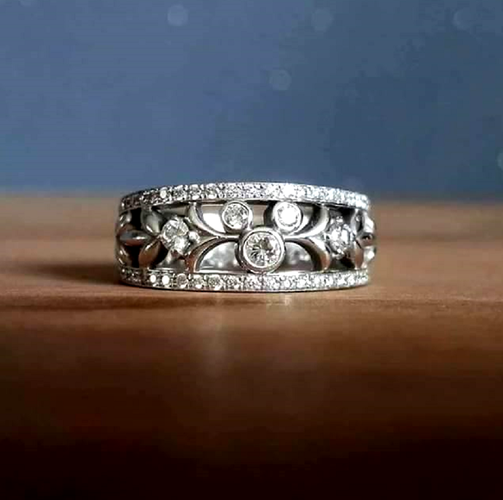 Disney Wedding Ring 3D Print 109407